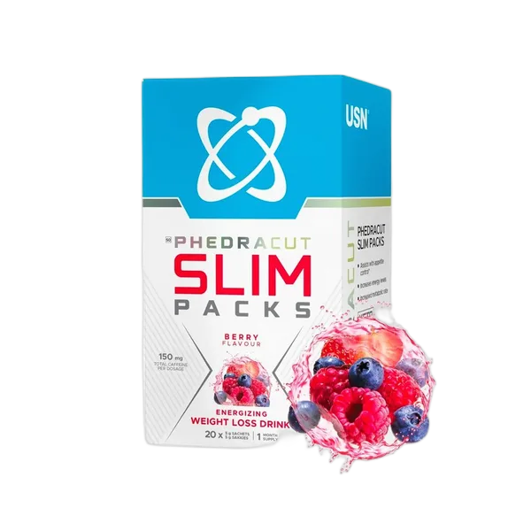Usn Phedra Cut Slimpack Berry 20’S