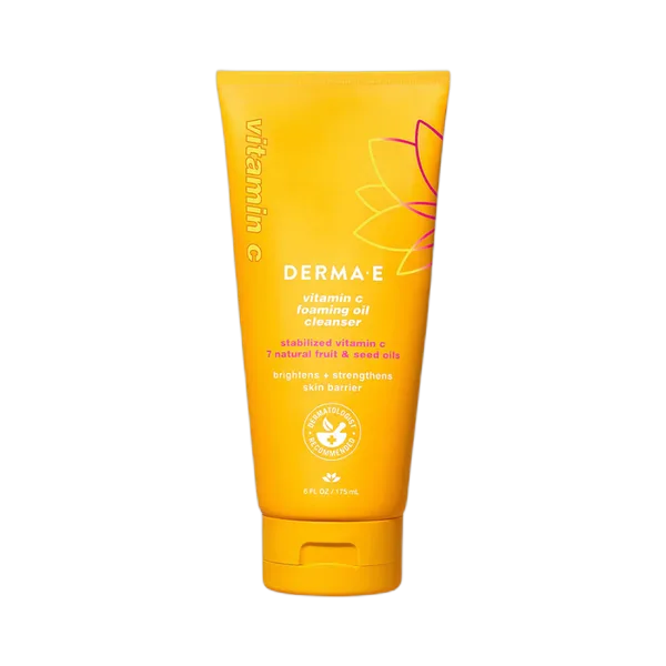 Derma E Vit C Foaming Oil Cleanser 6oz/175ml