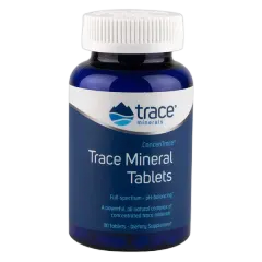 Trace Minerals Concentrace Tablets 90s