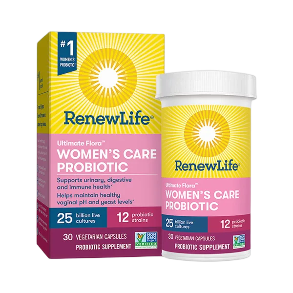 Renew Life Ultimate Flora Women'S Care Probiotic 25b 50'S