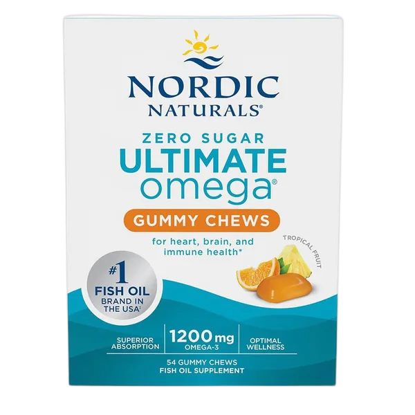 Nordic Naturals Ultimate Omega Gummy Chews 1200mg 54'S