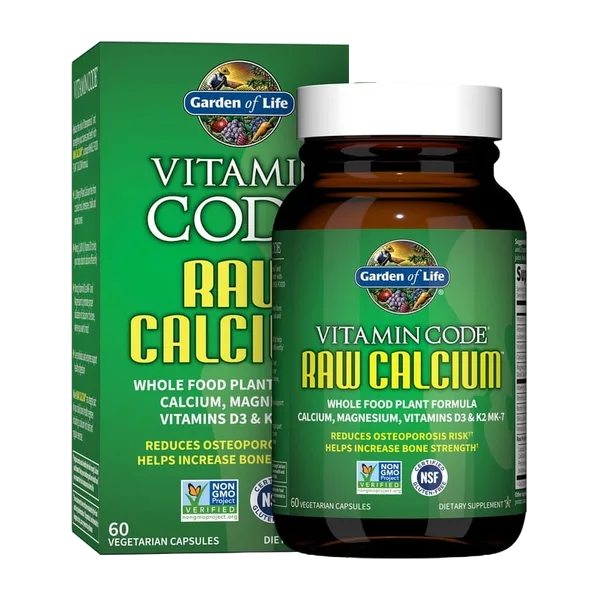 Garden Of Life Vit Code Raw Calcium 60s #101658