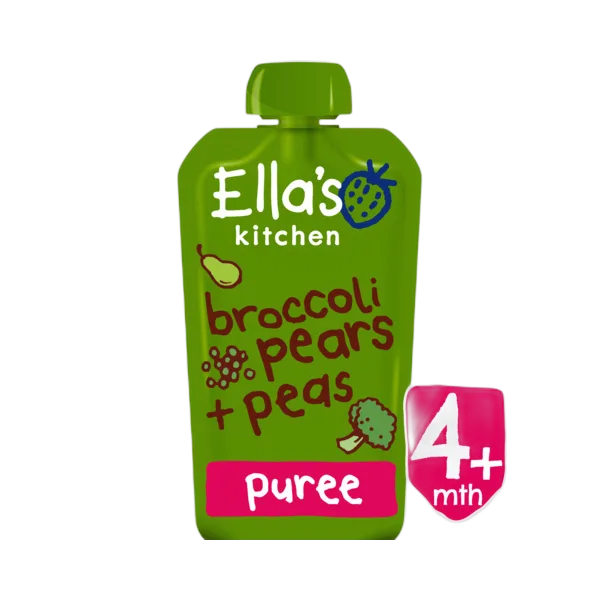 Ella'S Kitchen Org Broccoli Pears Peas 120g