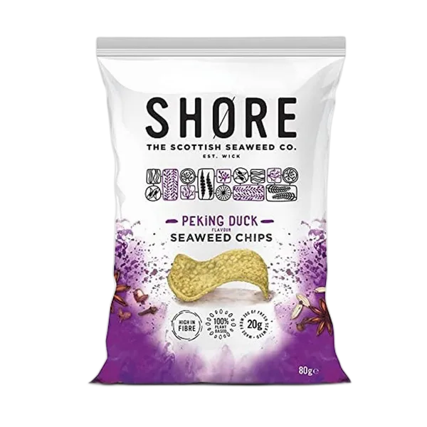 Shore Lightly Salted Seaweed Chips 80g