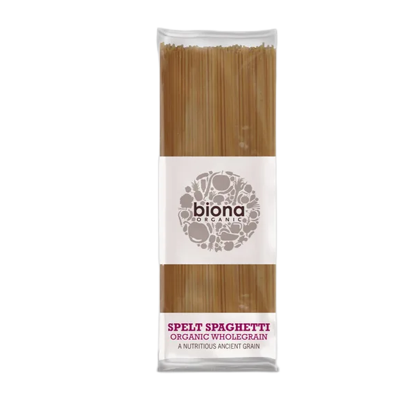 Biona Org Whole Spelt Spaghetti 500gm