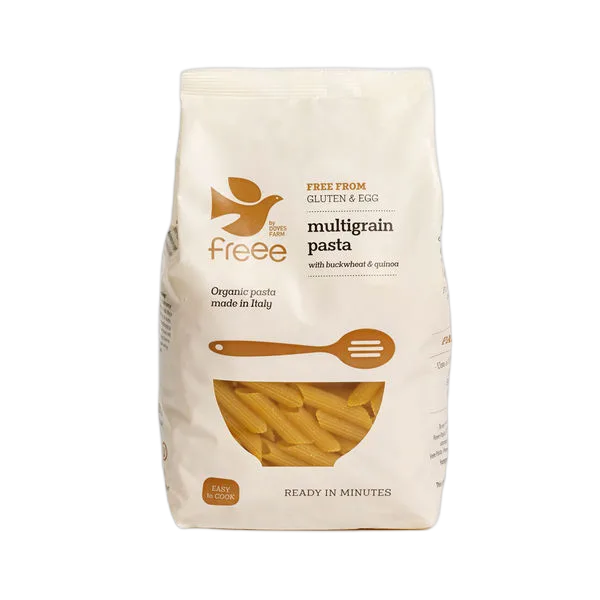 Doves Gluten Free Org Multigrain Penne Pasta 500g