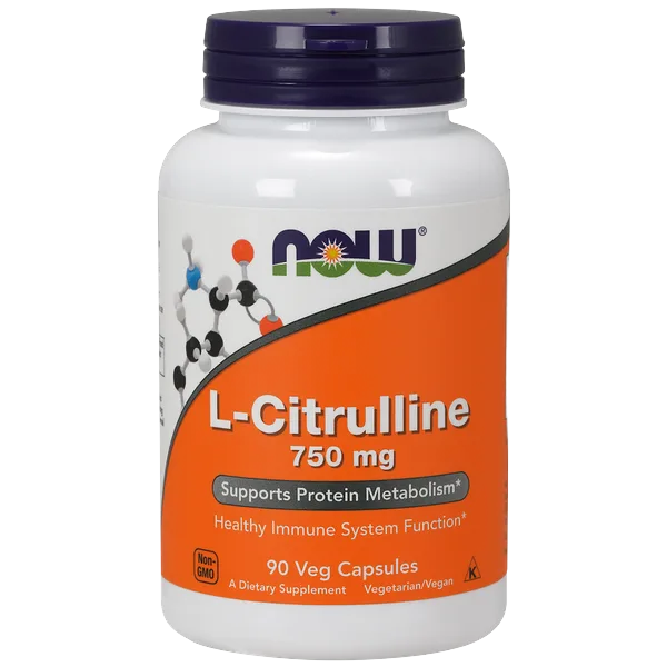Now L-Citrulline 750mg 90 Veg Caps