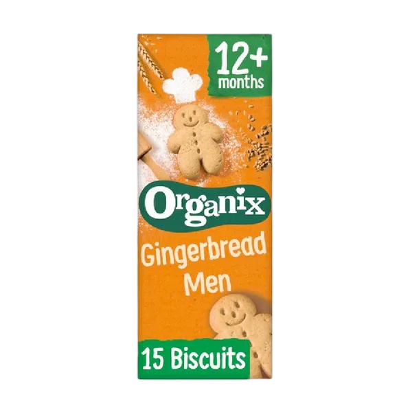 Organix Biscuits Gingerbrd Men 135gm
