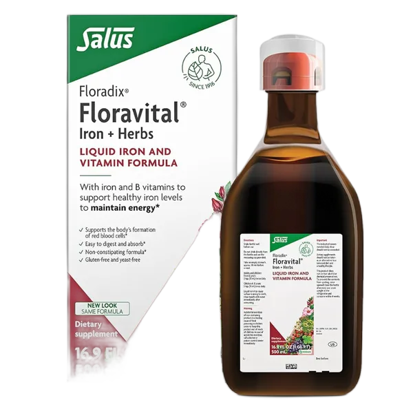 Floradix Floravital Yeast & Gluten Free Iron Formula 500ml
