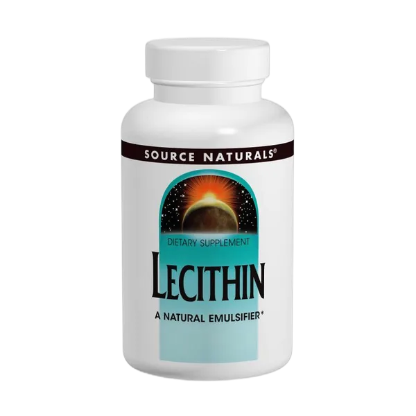 Source Naturals Lecithin 1200mg 100 Softgels