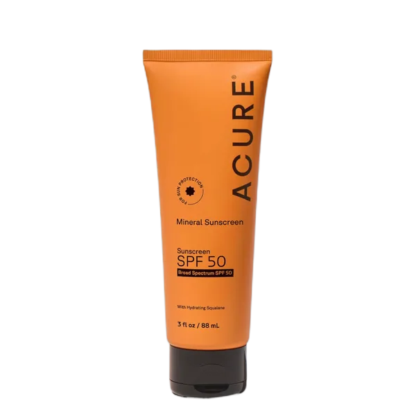 Acure Mineral Sunscreen Lotion Spf50 3oz/88ml