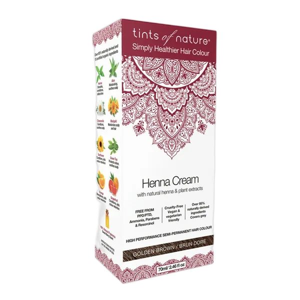 Tints Henna Cream Golden Brown 70ml