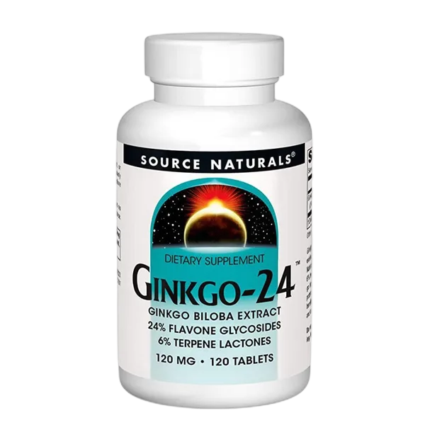 Source Naturals Ginkgo-24 120mg 60tabs #Sn0079