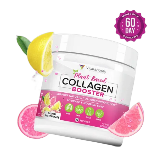 Vitauthority Collagen B00ster Natural P/Lemonade Vegan 30svs 162g