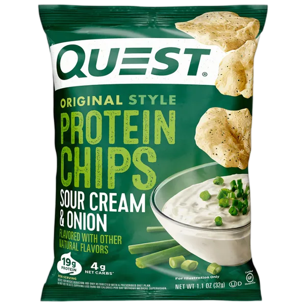 Quest Original Sour Cream & Onion Protein Chips 32g