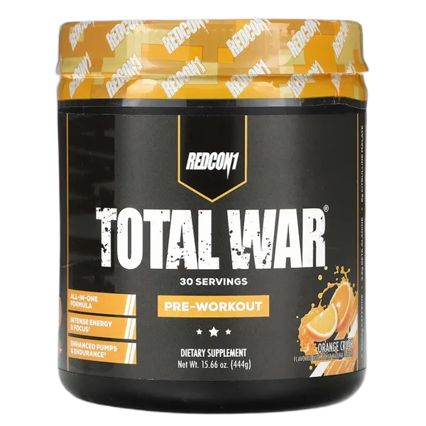 Redcon 1 Total War Pre-Workout Orange Crush 30svs 468g