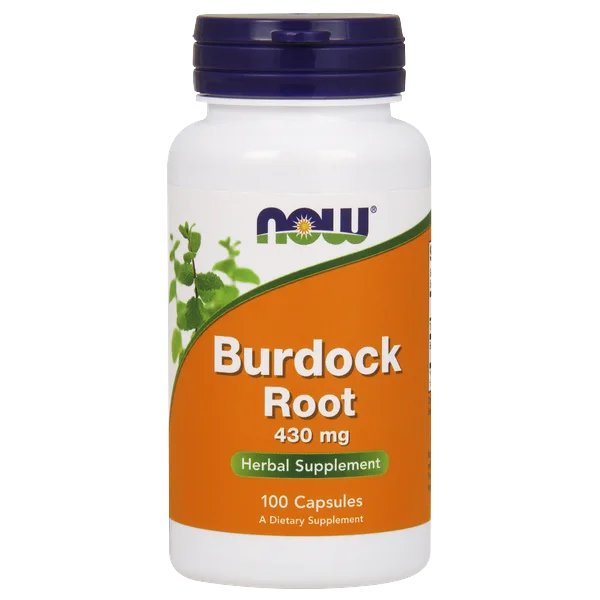 Now Burdock Root 430mg 100 Caps