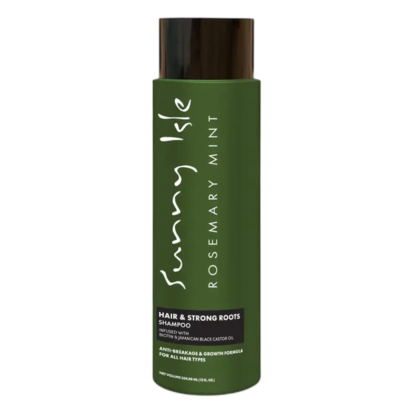 Sunny Isle Rosemary Mint Hair & Strong Roots Shampoo 12oz/354.88ml