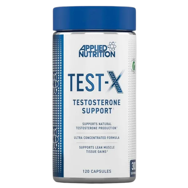 Applied Nutrition Test-X Testosterone Support Caps 120’S