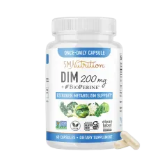 Sm Nutrition Dim 200mg + Bioperine 60caps
