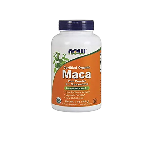 Now Maca Pure Powder 6:1 Concetrate Org 198gm