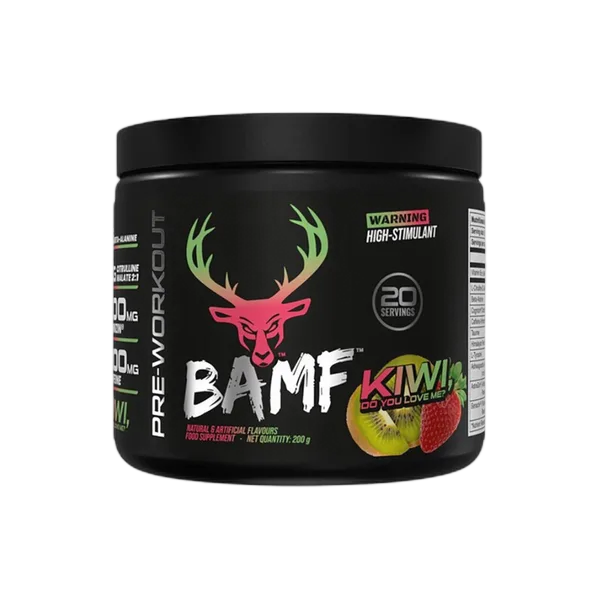 Bucked Up Bamf Pre-Workout S/Berry Kiwi (20svs) 200g