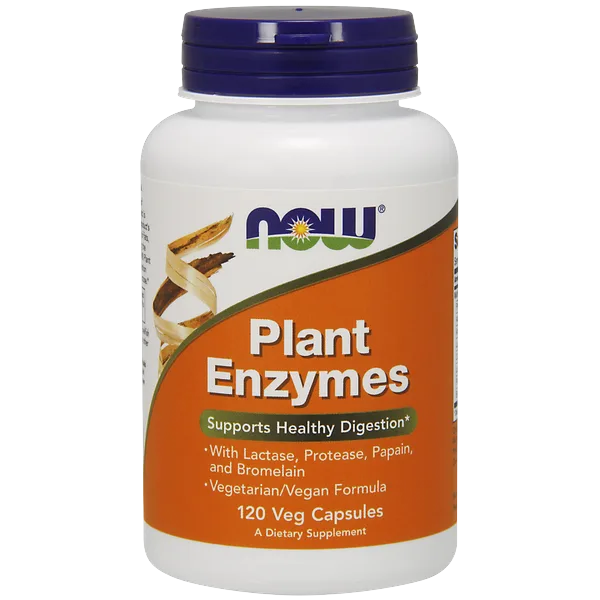 Now Plant Enzymes 120veg Capsules
