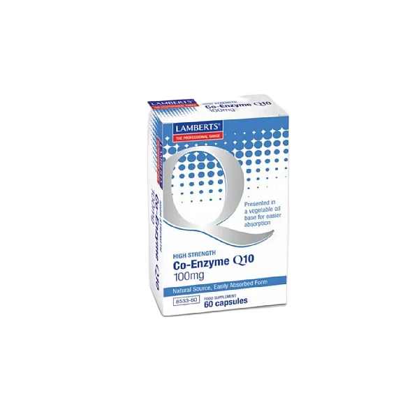 Lamberts Co-Enzyme Q10 100mg 60'S