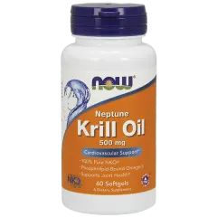 Now Neptune Krill Oil 500mg 60sftgels