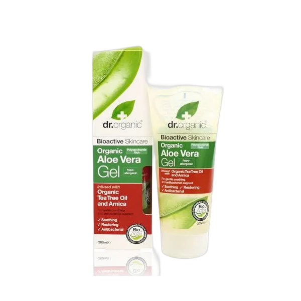 Dr Organic Aloe Vera Gel With Teatree/Arnica 200ml