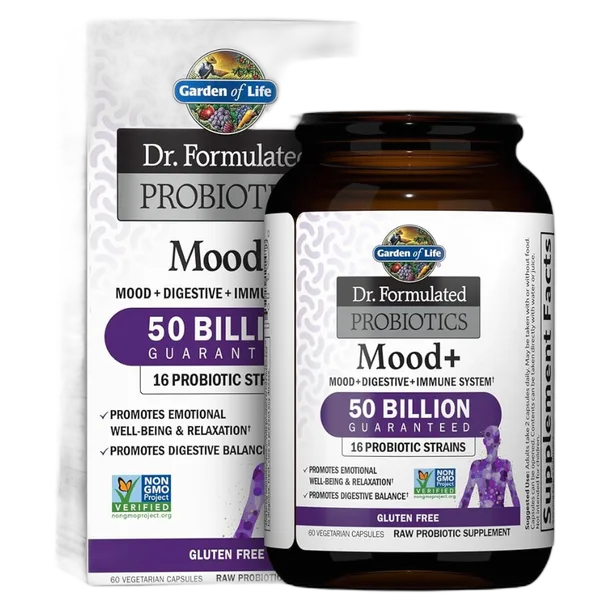 Garden Of Life Dr Formulated Probiotics Mood 50bln 60 Caps
