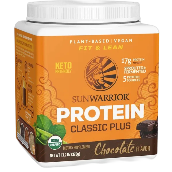 Sunwarrior Classic Plus Protein Chocolate 375g