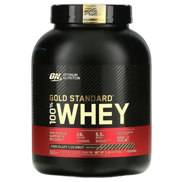 Optimum Nutritiongold Standard 100% Whey-Chocolate Coconut (5lb) 2.27kg