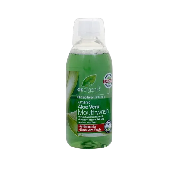 Dr Organic Aloe Vera Mouth Wash 500ml