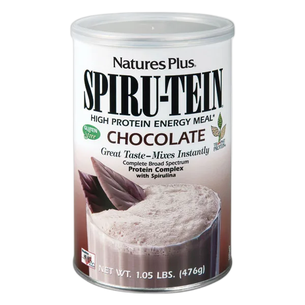 Natures Plus Spirutein Chocolate 476gm