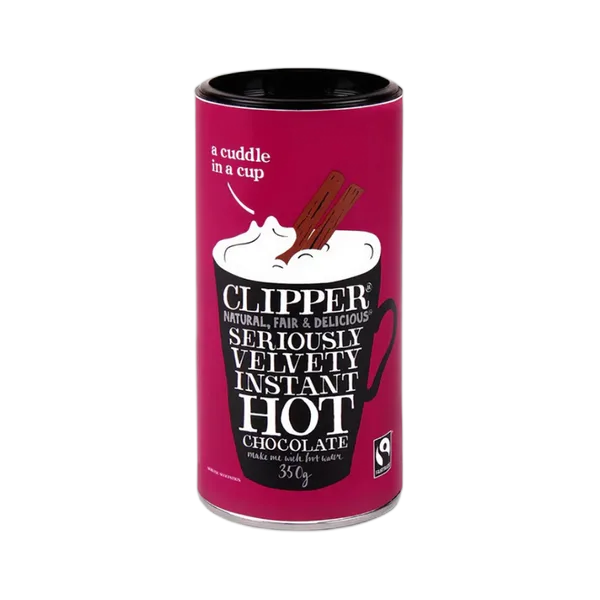 Clipper Seriously Velvety Instant Hot Choc 350g