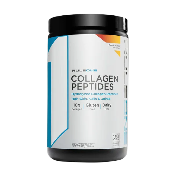 Rule 1 Collagen Peptides Peach Mango (28svs) 336g