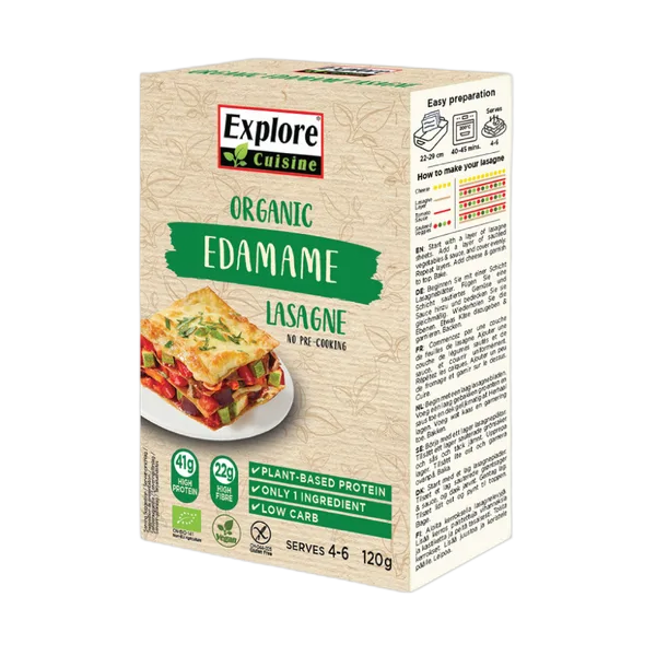Explore Cuisine Gf Org Edamame Lasagne 120g