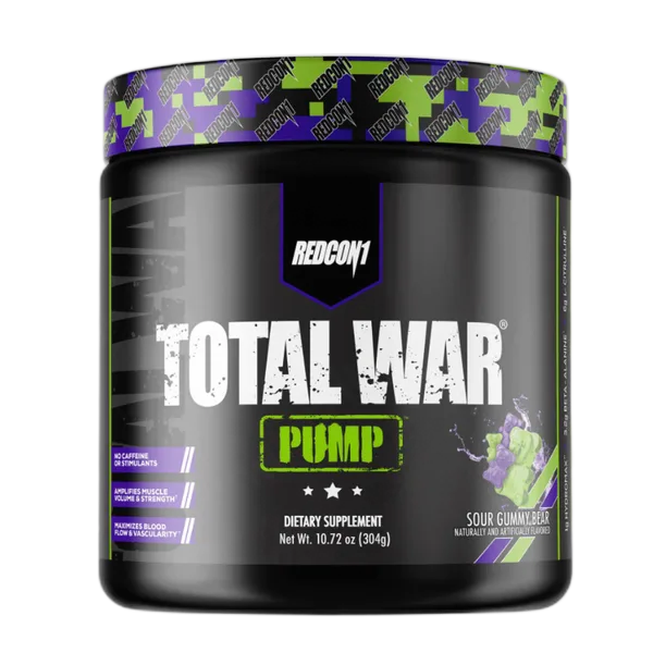 Redcon 1 Total War Pump Sour Gummy Bear 304g