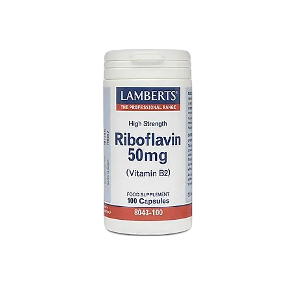 Lamberts Riboflavin 50mg 100c
