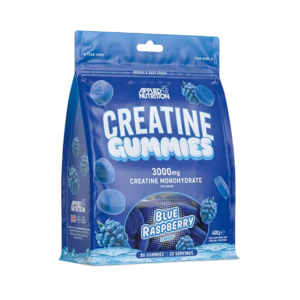 Applied Nutrition Creatine Monohydrate Blue R/Berry Gummies (3000mg) 80’S 400g