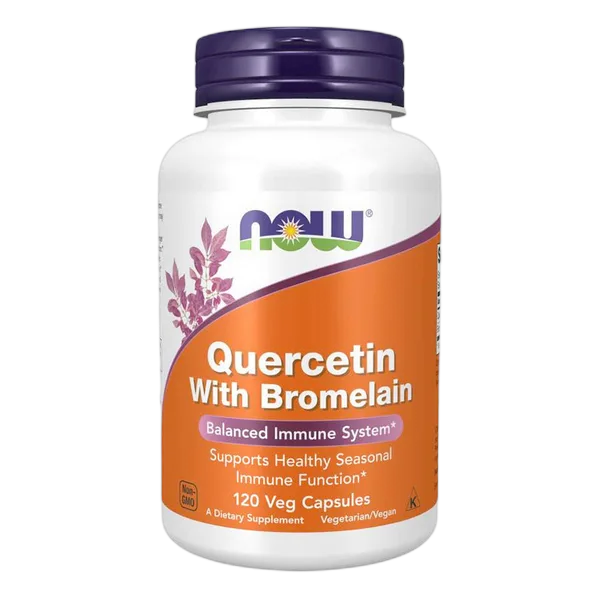 Now Quercetin With Bromelain 120s