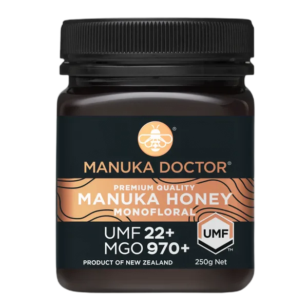 Manuka Doctor Umf 22+ Mgo 970+ Monofloral Honey 250g