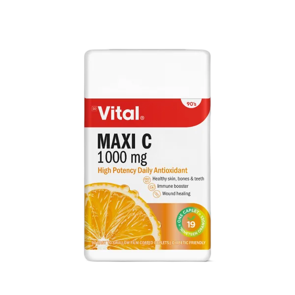 Vital Maxi C 1000mg Caps 30’S