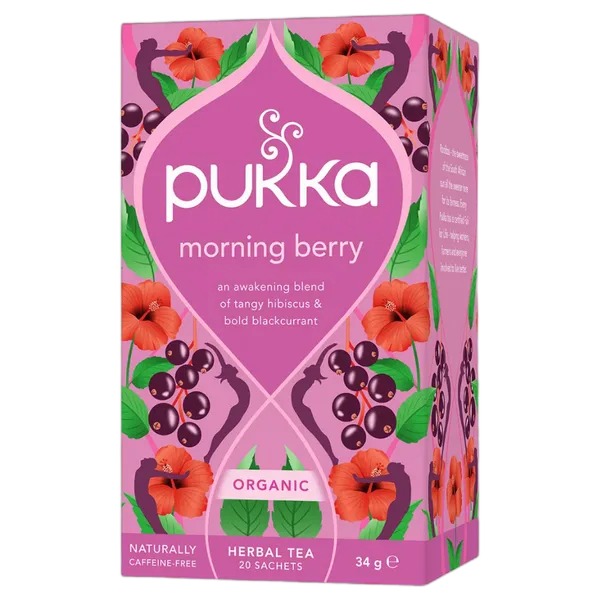 Pukka Org Morning Berry Tea (20s) 34g