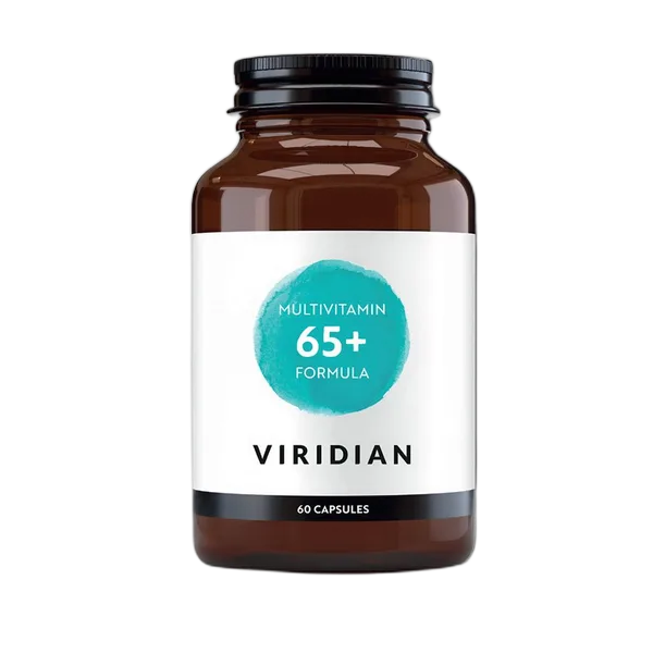 Viridian 65+Mult With Co-Q10, B12 & Ala 60caps