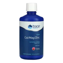 Trace Minerals Liquid Calmagzinc Natural Flavour 16f 473ml