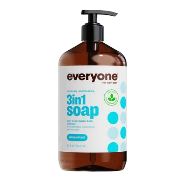Everyone 3 In 1 Soap Unscented 32floz/946ml