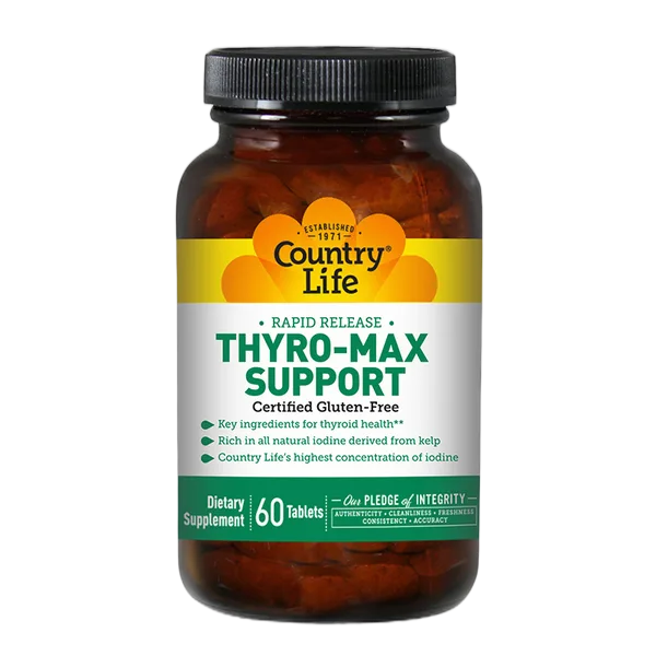 Country Life Thyro-Max Support 60tabs