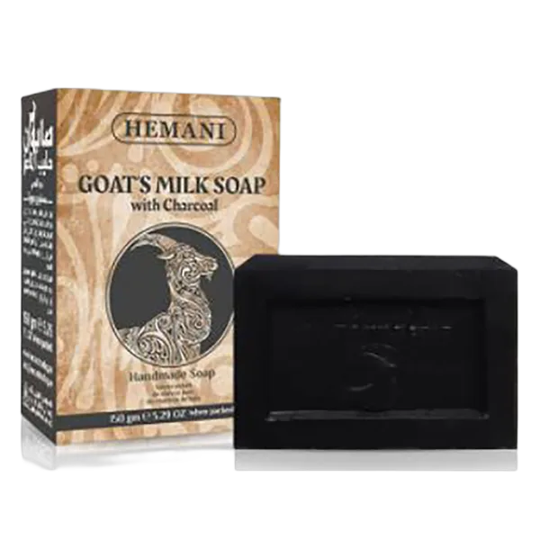 Hemani Goat'S Milk Soap Charcoal 150g